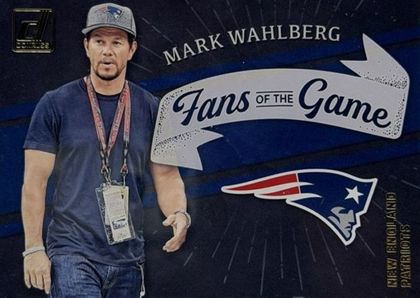 Mark Wahlberg 2022 Panini Donruss Fans of the Game