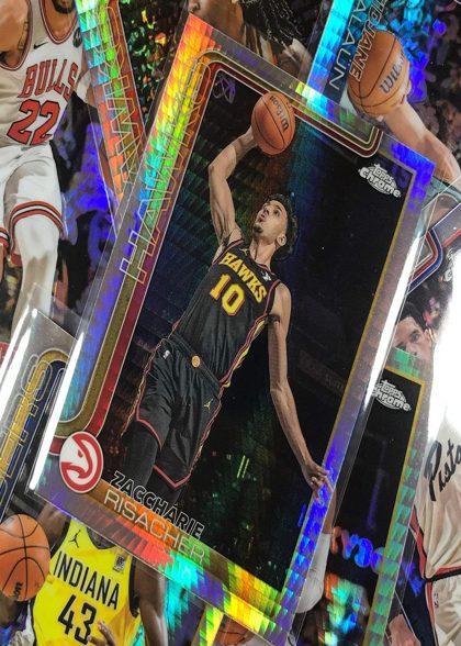 Dirk Nowitzki 2025 Topps Chrome Prism Refractor