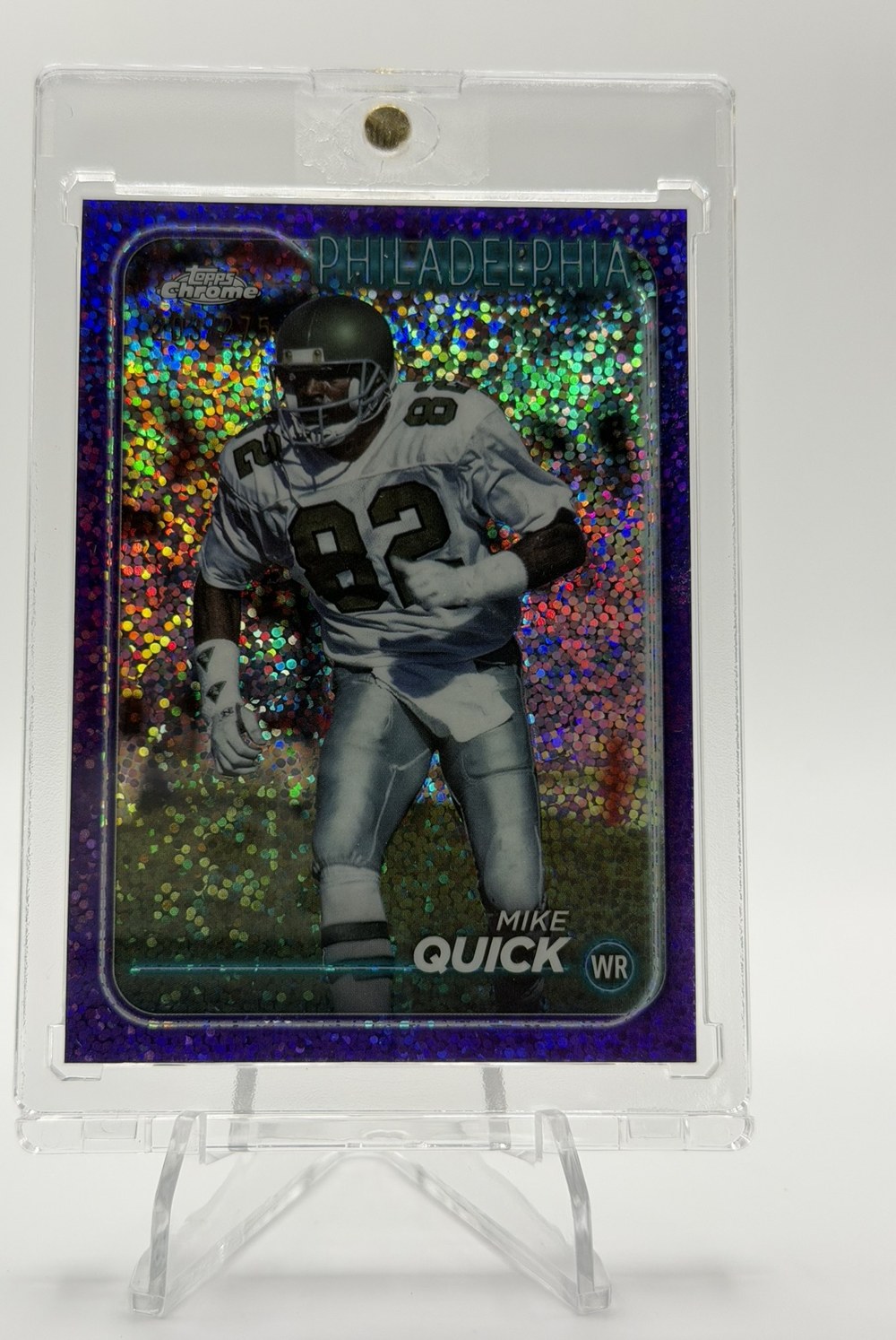 Mike Quick 2024 Topps Chrome front