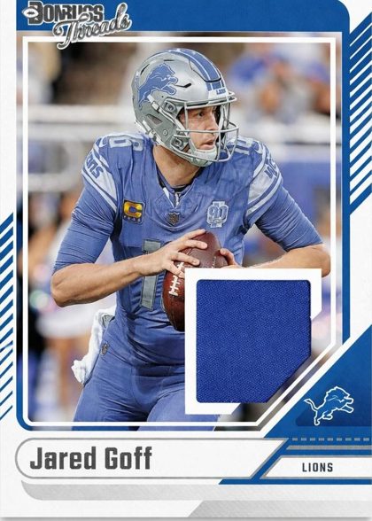 Jared Goff 2024 Donruss Donruss Threads