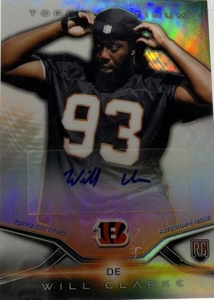Will Clarke 2014 Topps Platinum Rookie Autographs