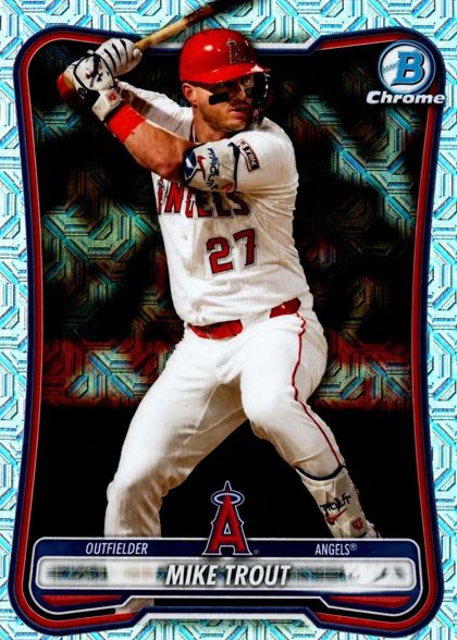 Mike Trout 2026 Bowman Chrome Mega Box
