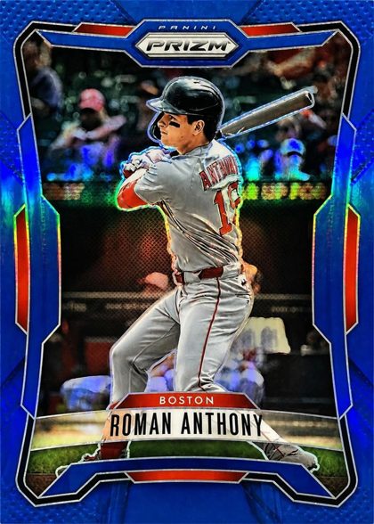 Roman Anthony 2026 Panini Prizm Blue Prizm /199