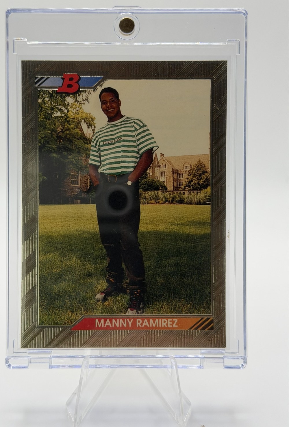 Manny Ramirez 1992 Bowman front