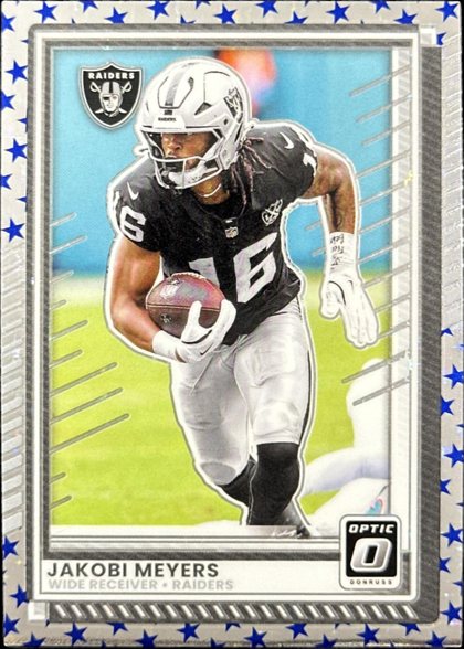 Jakobi Meyers 2025 Donruss Optic Stars