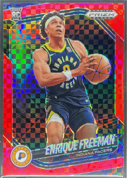 Enrique Freeman 2024 Panini Prizm Black Red Power /75