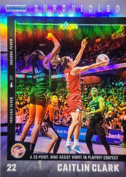 Caitlin Clark 2025 Panini Caitlin Clark Chronicled Holo