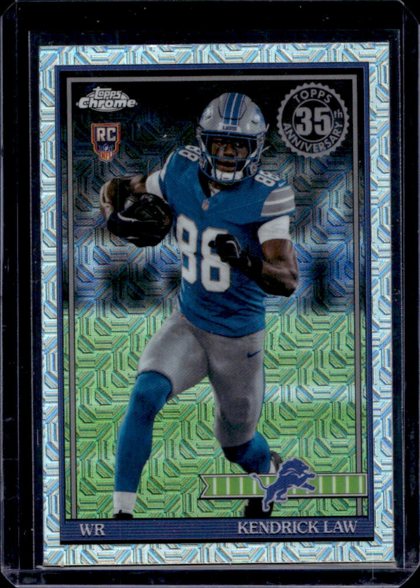 Kendrick Law 2026 Topps 1991 Topps Rookies Chrome Mojo Refractor