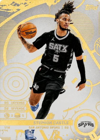 Stephon Castle 2025 Topps Match Attax