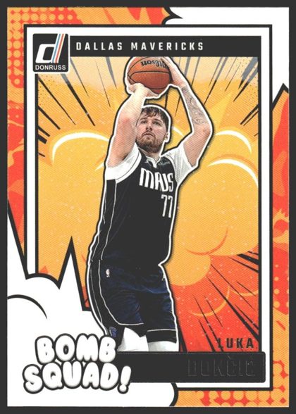 Luka Doncic 2024 Panini Donruss Bomb Squad