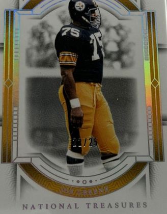 Joe Greene 2023 Panini National Treasures Holo Silver /25