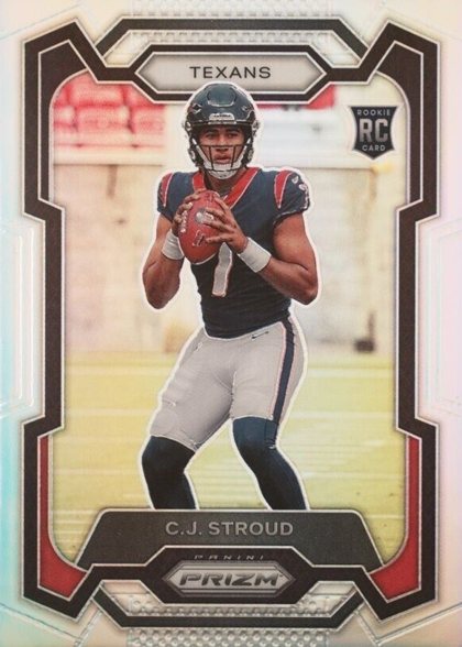 C.J. Stroud 2023 Panini Prizm Silver Prizm
