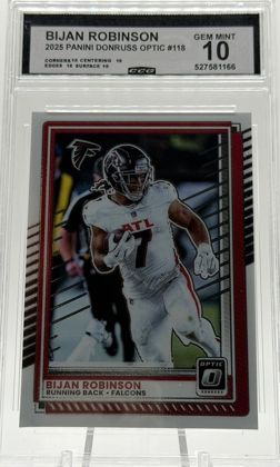 Bijan Robinson 2025 Donruss Optic