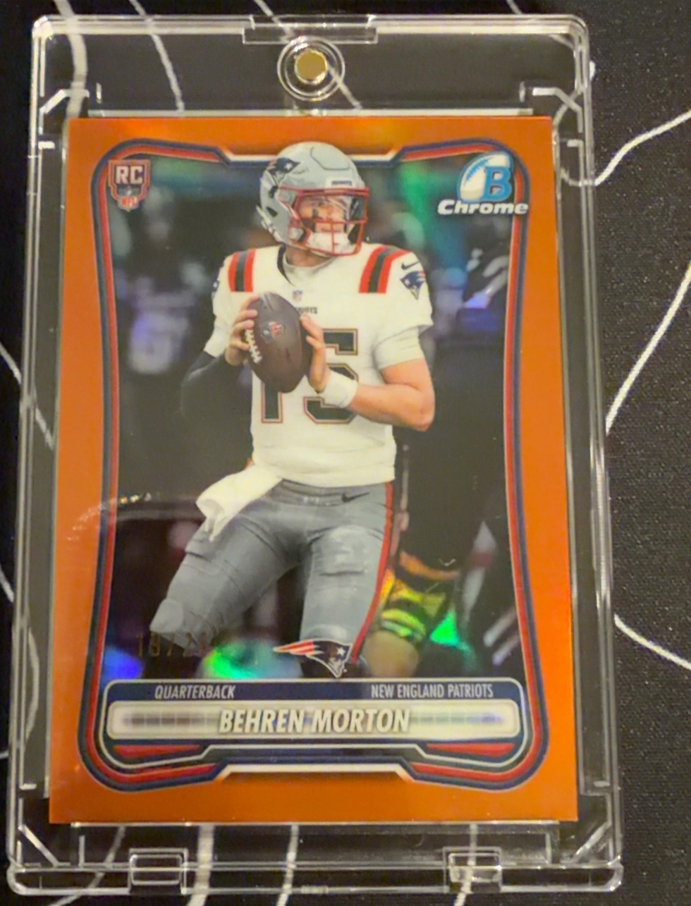 Behren Morton 2026 Bowman Chrome front