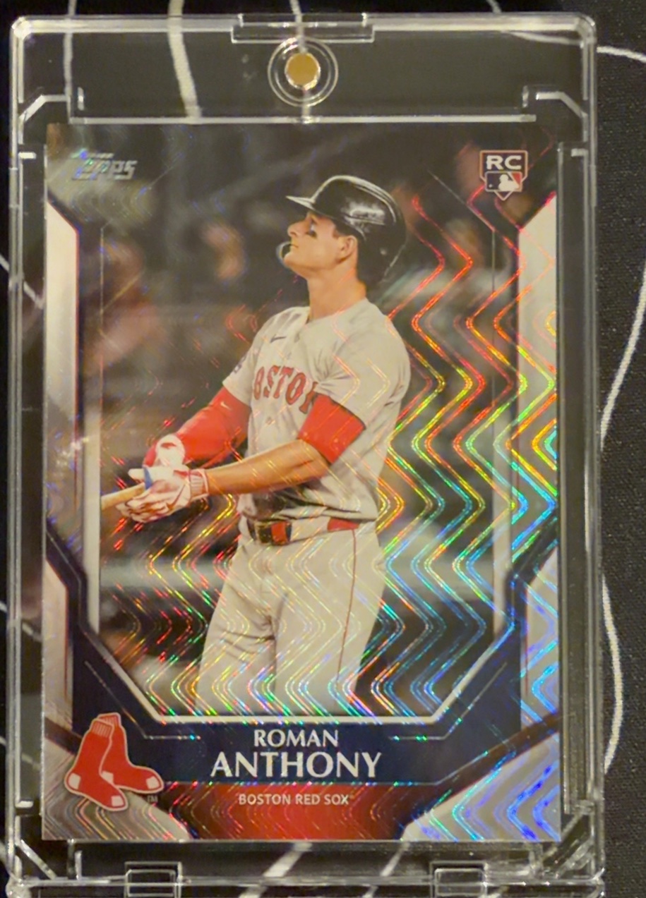 Roman Anthony 2026 Topps Collectors Kit front