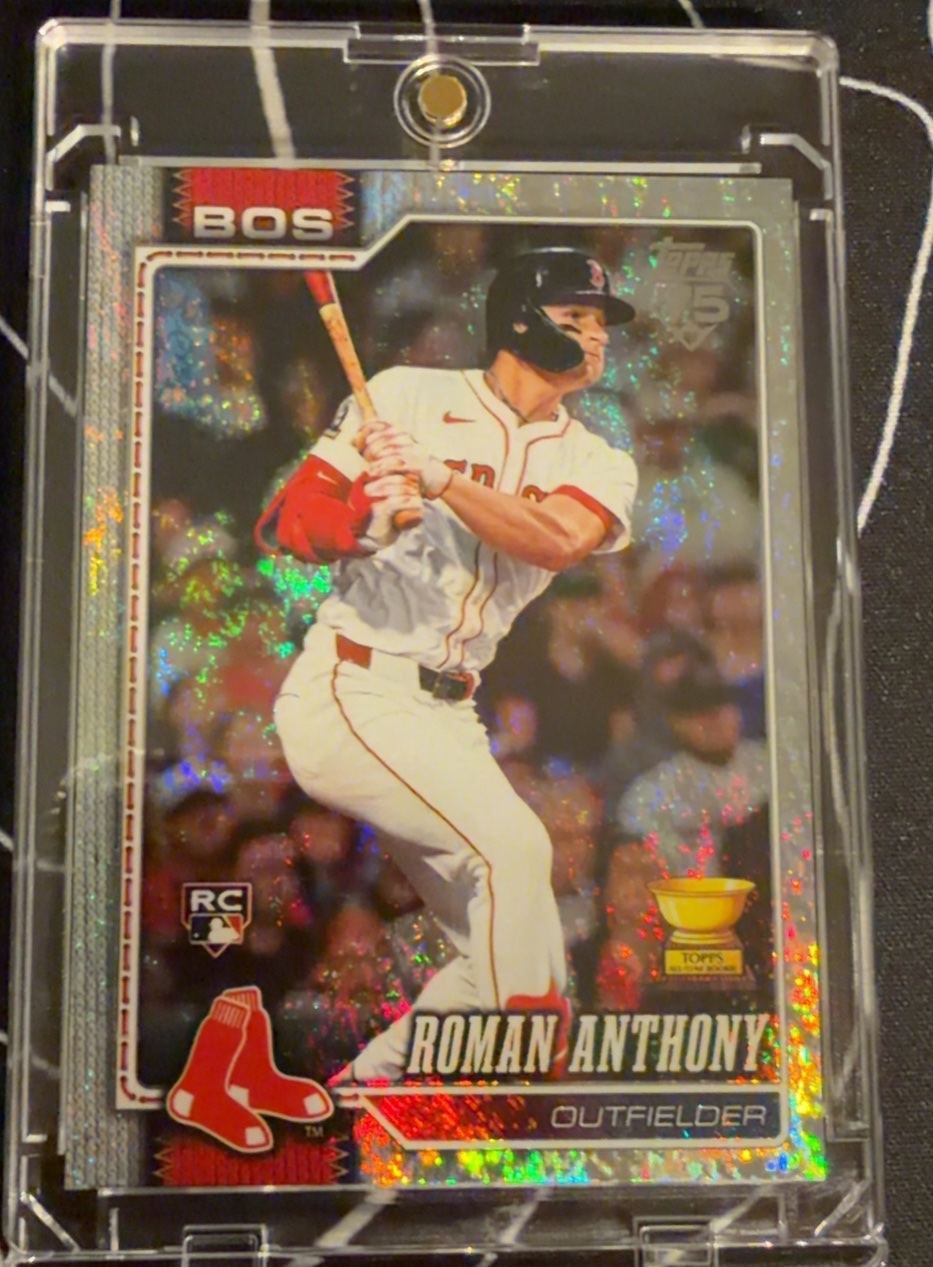 Roman Anthony 2026 Topps Series 1 front