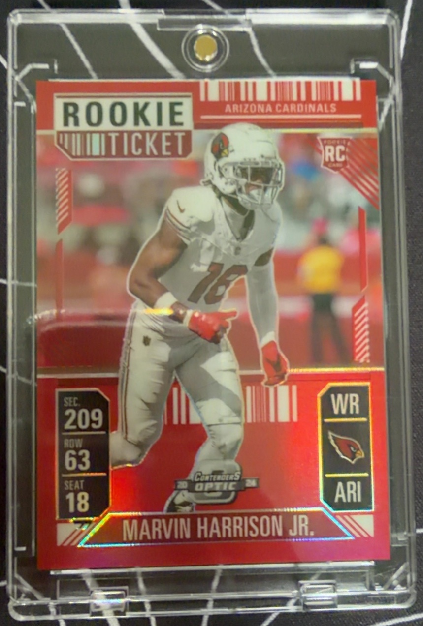 Marvin Harrison Jr. 2024 Panini Contenders Optic front