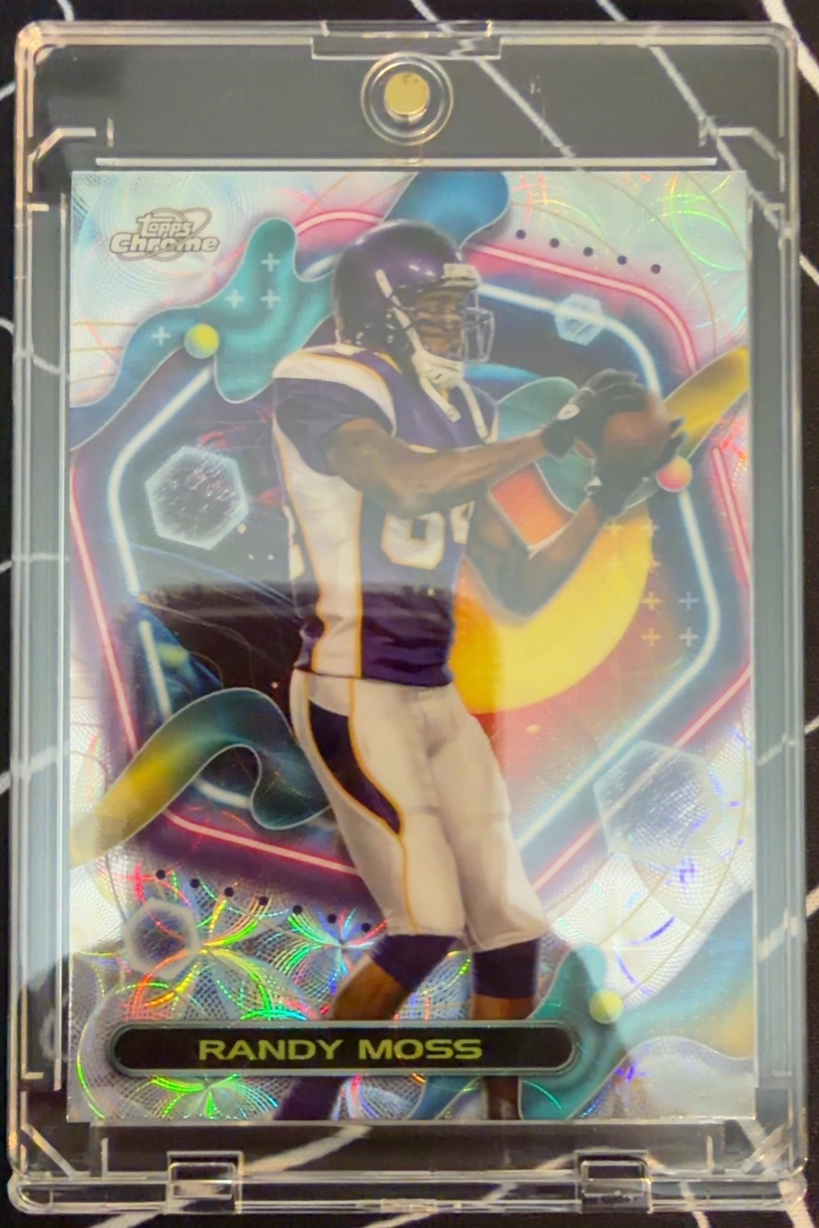 Randy Moss 2024 Topps Cosmic Chrome front