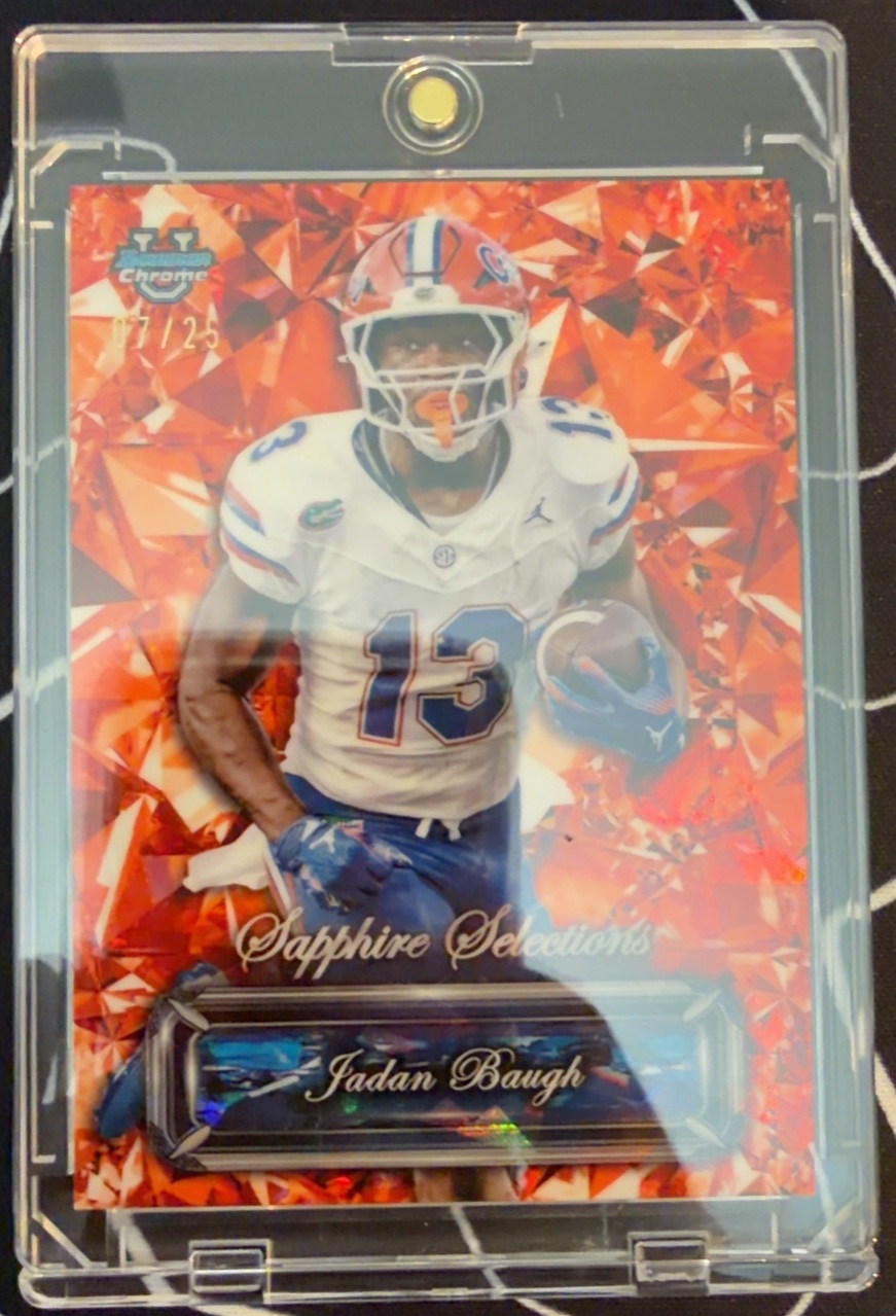 Jadan Baugh 2025 Bowman Chrome U front