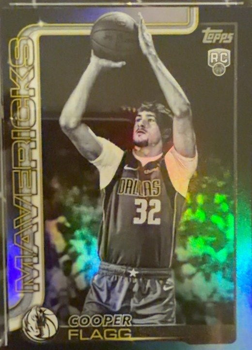 Cooper Flagg 2025 Topps front