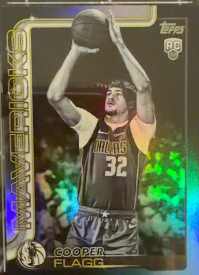 Cooper Flagg 2025 Topps Black Friday