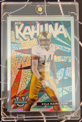 Kyle Hamilton 2022 Bowman Chrome U The Big Kahuna