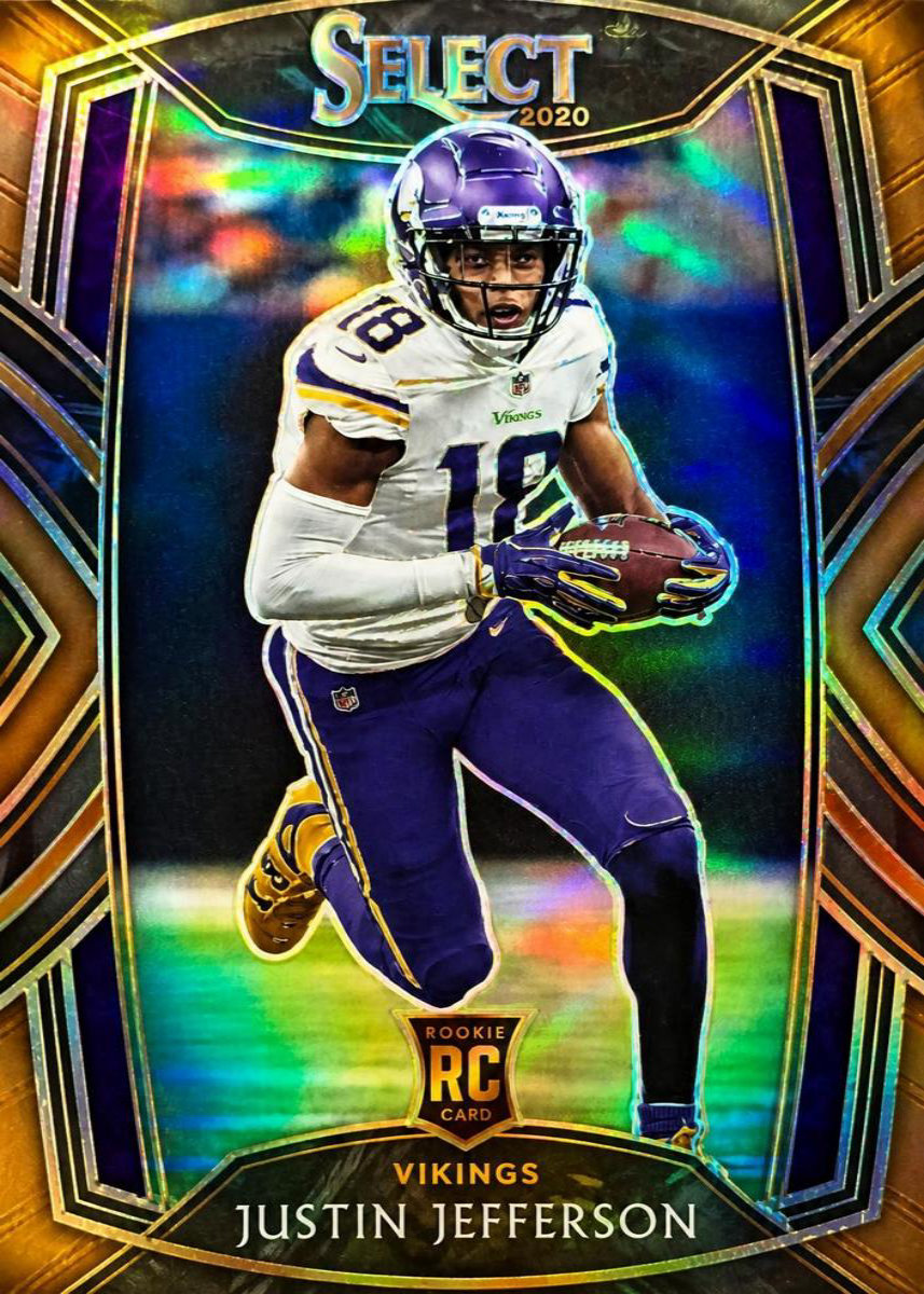 Justin Jefferson 2020 Panini Select front