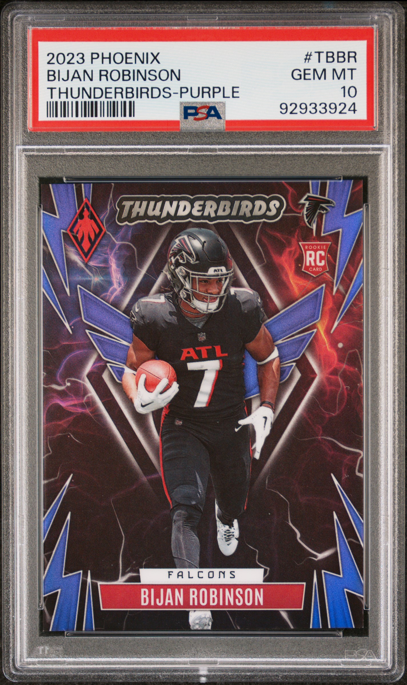 Bijan Robinson 2023 Panini Phoenix front