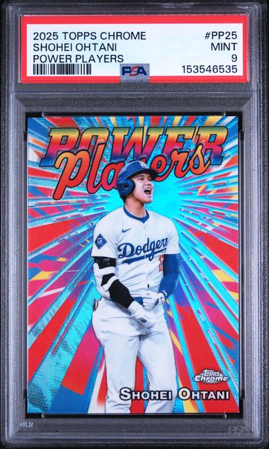 Shohei Ohtani 2025 Topps Chrome Power Players