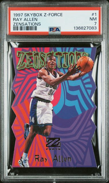 Ray Allen 1997 SkyBox Z-Force Zensations
