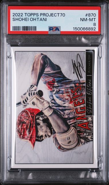 Shohei Ohtani 2022 Topps Project70 Lauren Taylor