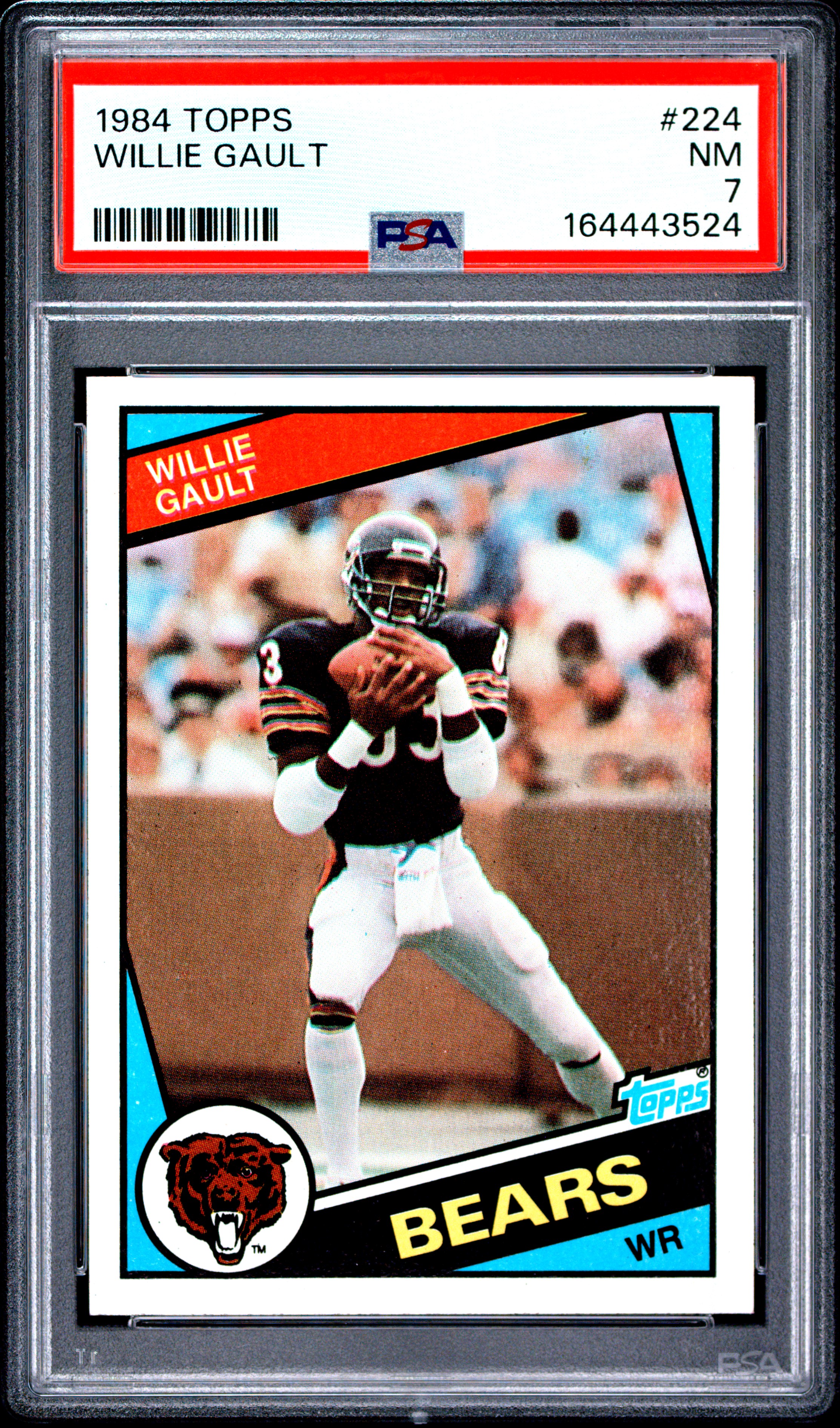 Willie Gault 1984 Topps front
