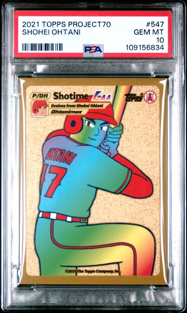 Shohei Ohtani 2021 Topps Project70