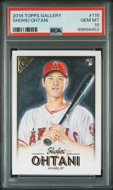 Shohei Ohtani 2018 Topps Gallery