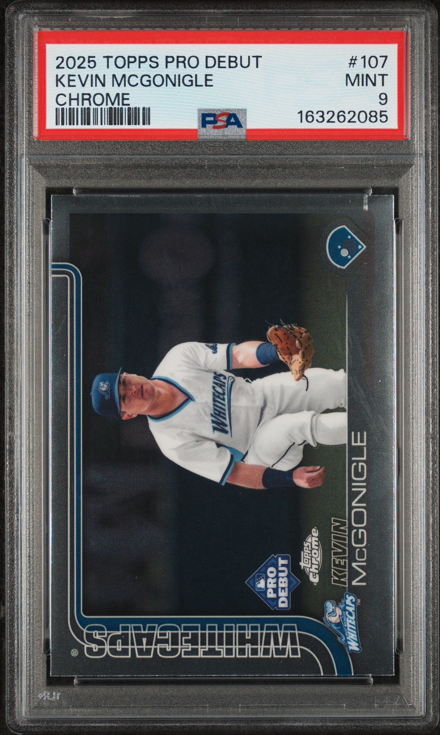 Kevin McGonigle 2025 Topps Pro Debut Chrome front