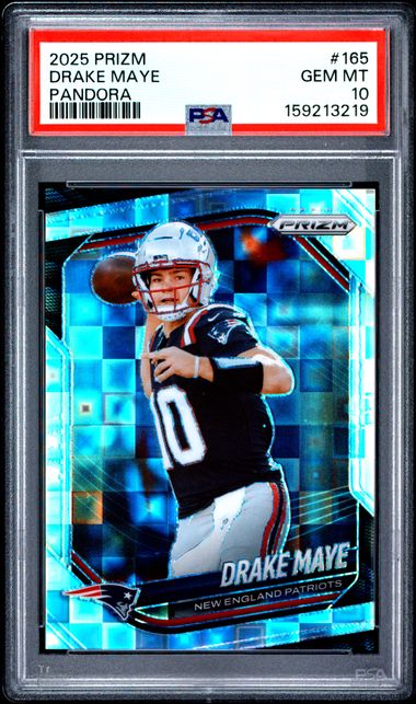 Drake Maye 2025 Panini Prizm Pandora /400