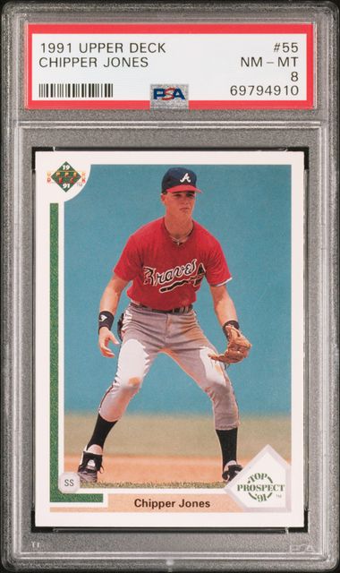 Chipper Jones 1991 Upper Deck Top Prospect