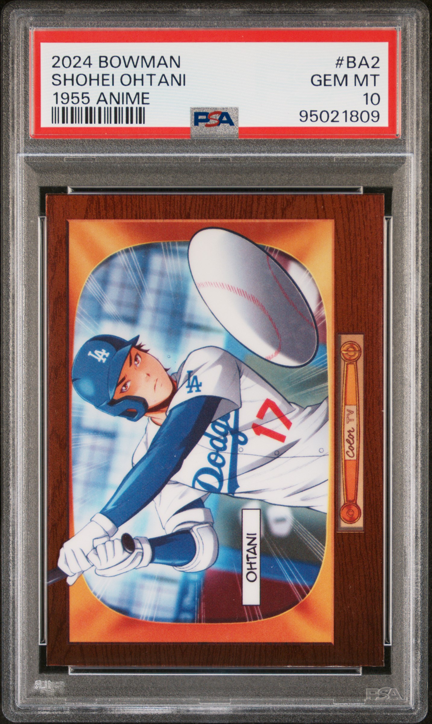 Shohei Ohtani 2024 Bowman 1955 Bowman Anime front
