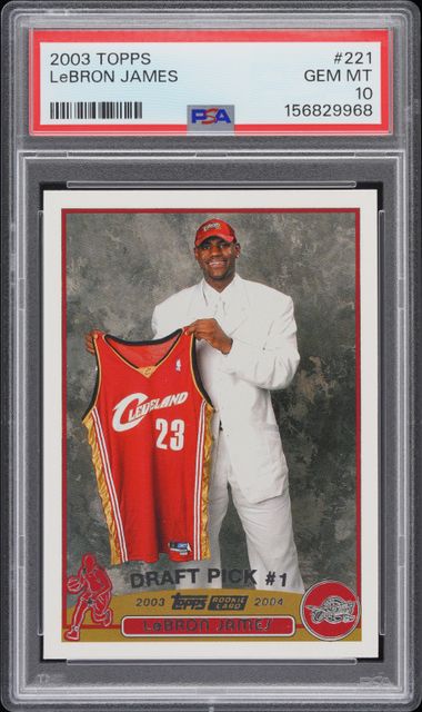 LeBron James 2003 Topps Base