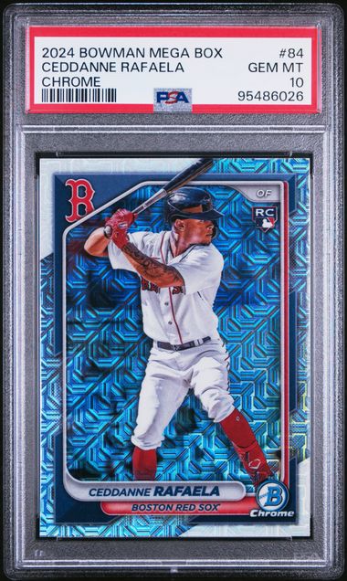Ceddanne Rafaela 2024 Bowman Mega Box Chrome