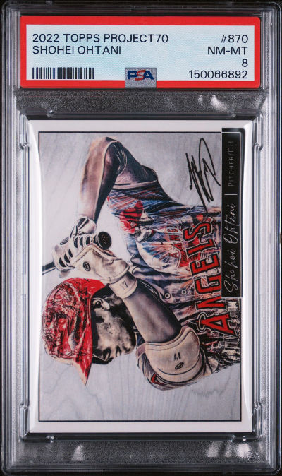 Shohei Ohtani 2022 Topps Project70 Lauren Taylor