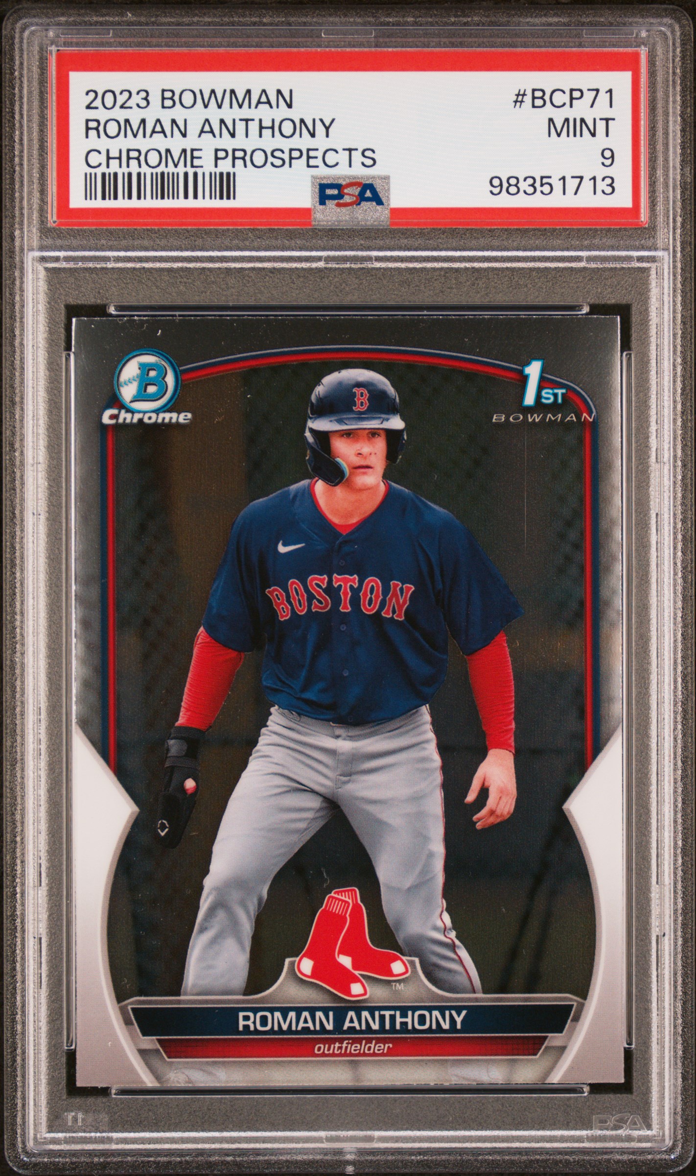 Roman Anthony 2023 Bowman Chrome front