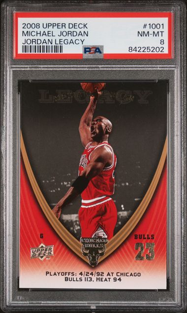 Michael Jordan 2008 Upper Deck Jordan Legacy