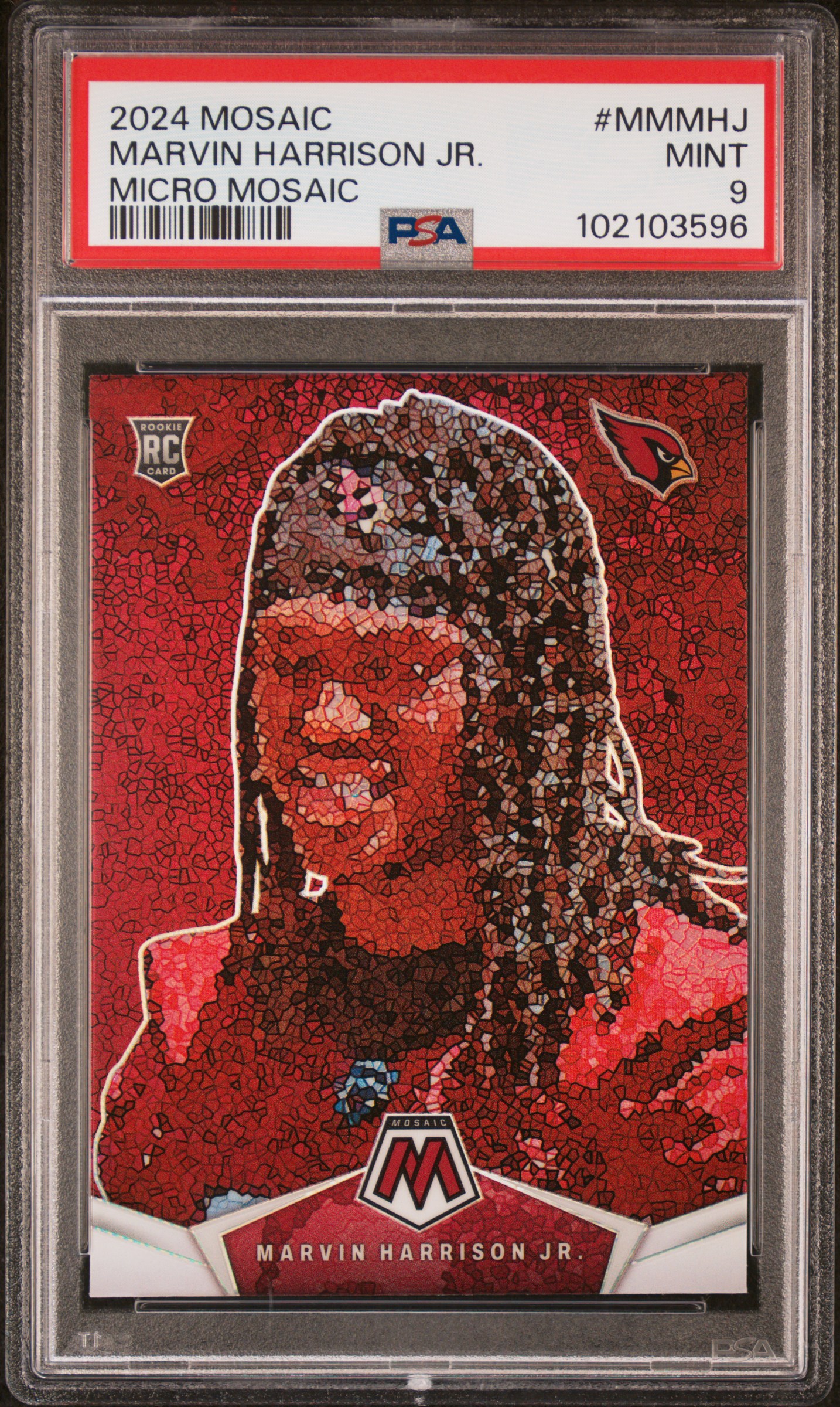 Marvin Harrison Jr. 2024 Panini Mosaic front