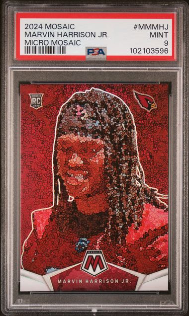 Marvin Harrison Jr. 2024 Panini Mosaic Micro Mosaic