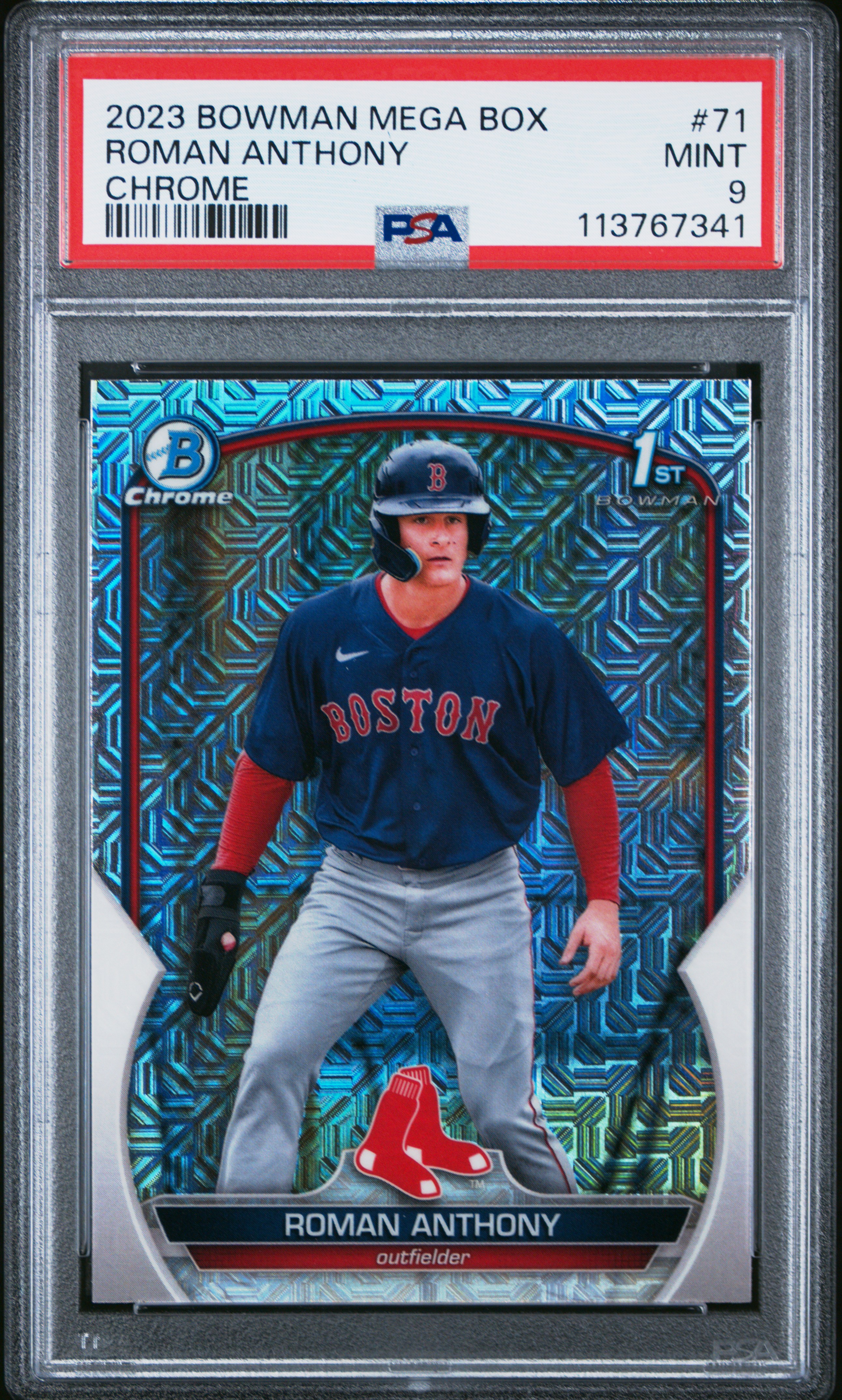 Roman Anthony 2023 Bowman Chrome Mega Box front