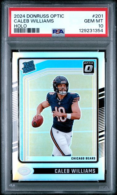 Caleb Williams 2024 Panini Donruss Optic Holo