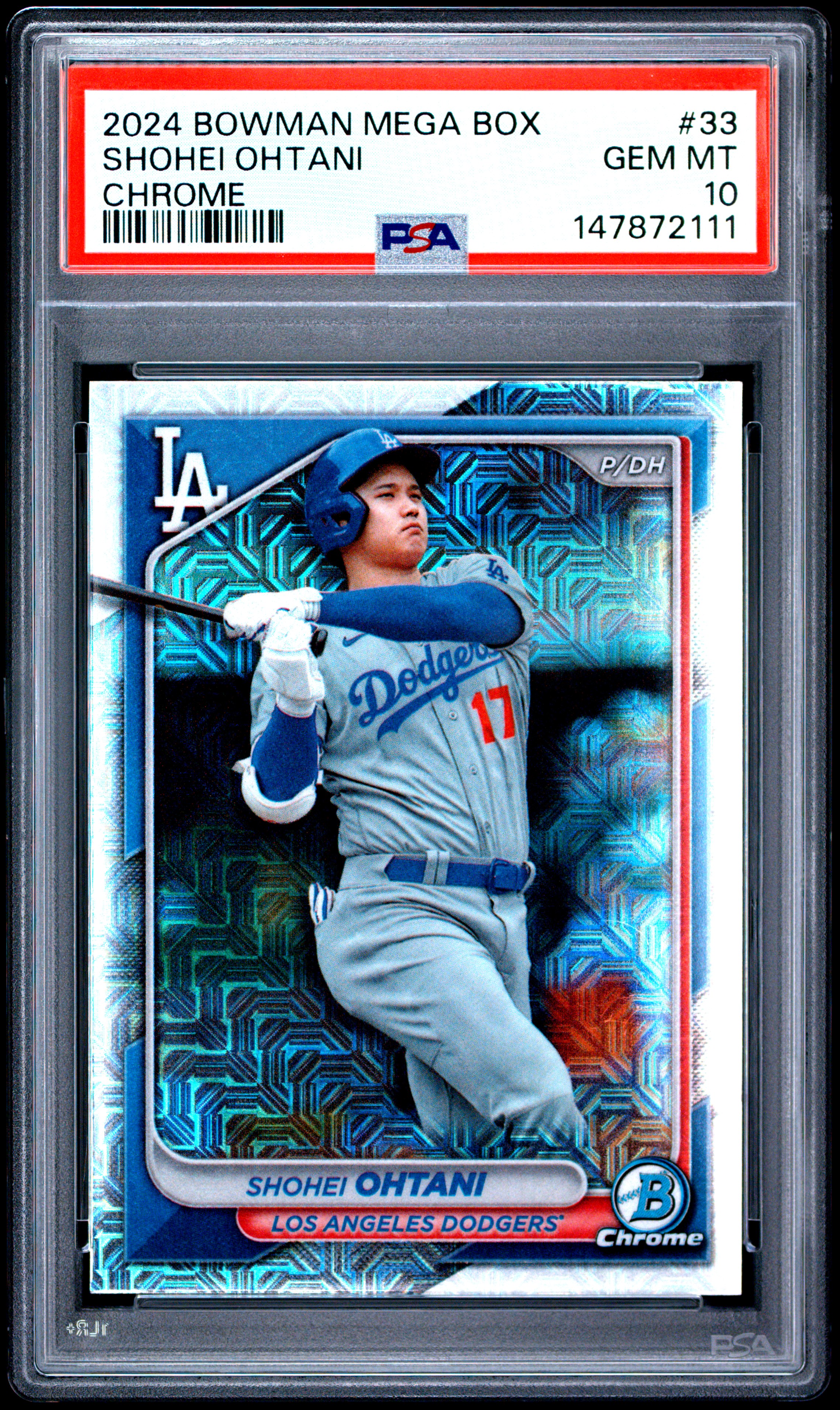 Shohei Ohtani 2024 Bowman front