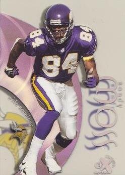 Randy Moss 1999 SkyBox E-X Century front