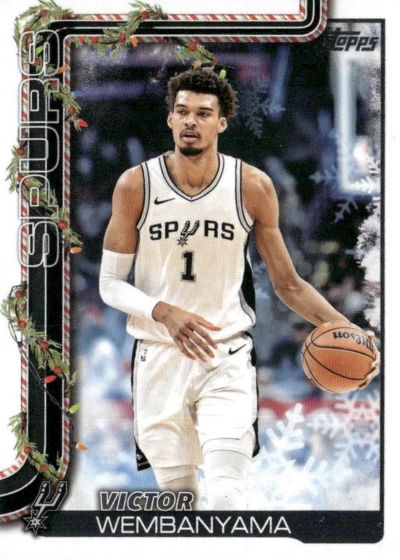 Victor Wembanyama 2025 Topps Holiday